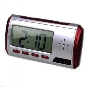 New Red Clock Camera 1280*960 with Video Photo Motion Detection and Remote Control Function